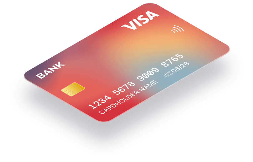 Our data page credit card image